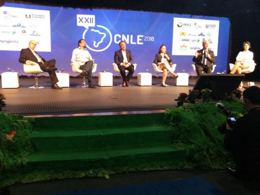 Debate dos presidenciáveis na Conferência da Unale 2018 em Gramado.