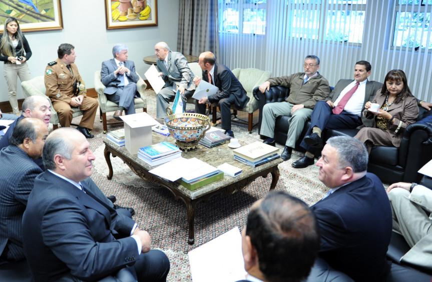 Comitiva do Chile visita a Assembleia Legislativa.