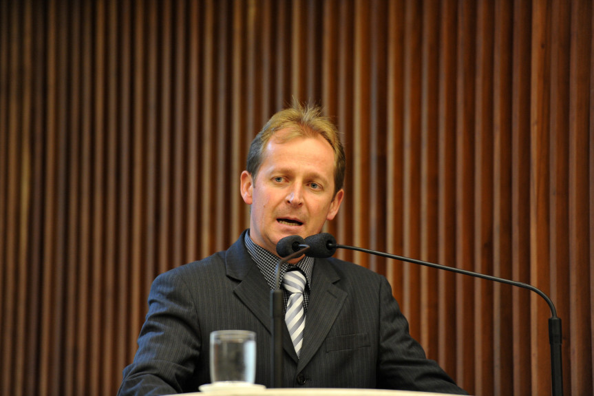 Líder da Oposição, deputado Elton Welter (PT).