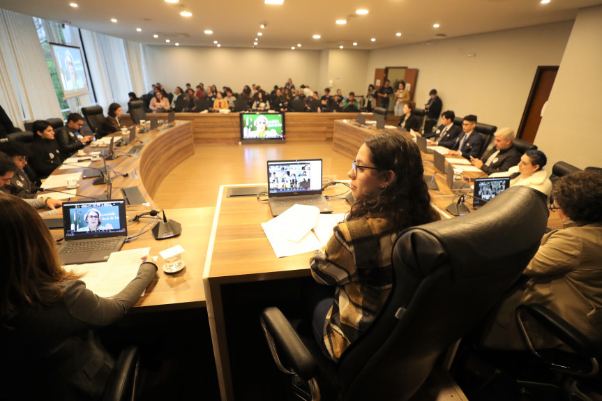 Reunião ocorreu na tarde desta sexta-feira (11), no Auditório Legislativo da Casa.