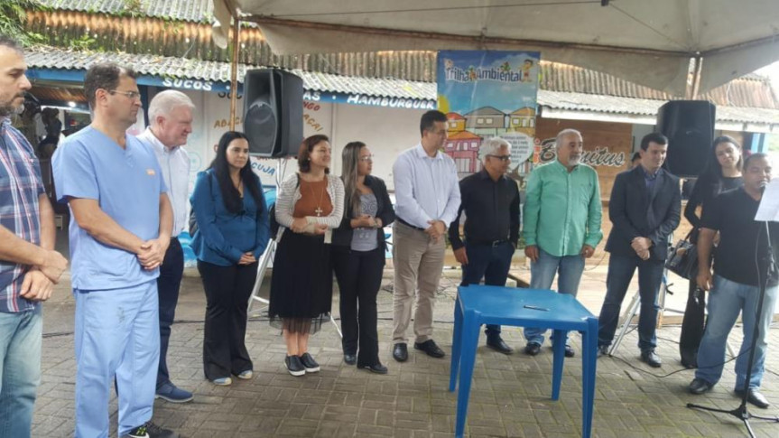 Deputado Cobra Repórter (PSD) participa do lançamento da campanha Julho Dourado em Pontal do Paraná.