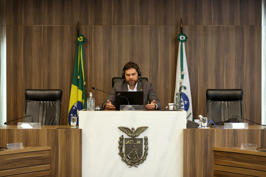 Deputado Goura (PDT), presidente da Comissão de Ecologia, Meio Ambiente e Proteção aos Animais da Assembleia Legislativa do Paraná.