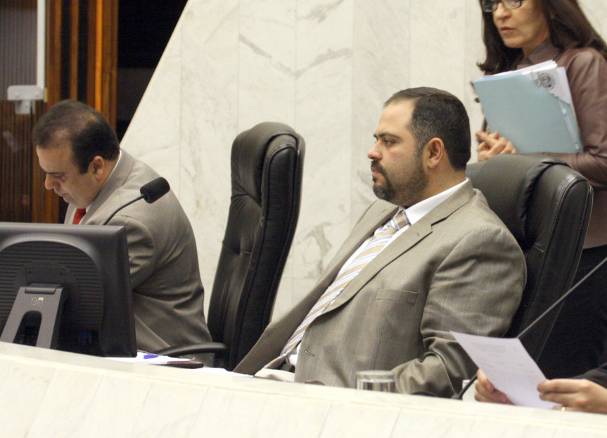 Deputado Artagão Junior (PMDB), presidente em exercício da Assembleia