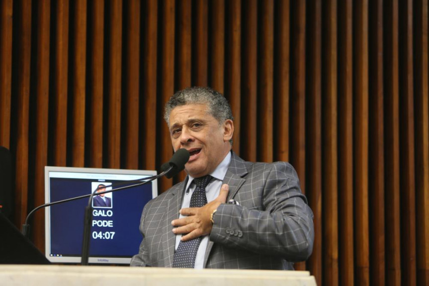 Deputado Galo ocupou a tribuna para criticar as constantes denúncias feitas pelo presidente do conselho de administração da ONG Vigilantes da Gestão Pública, Sir Carvalho. 