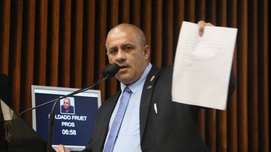 Deputado Soldado Fruet (PROS).