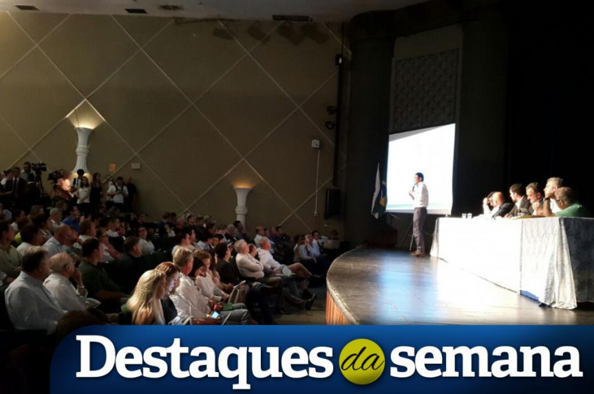 Audiência pública sobre os limites da Escarpa Devoniana foi um dos destaques da semana.