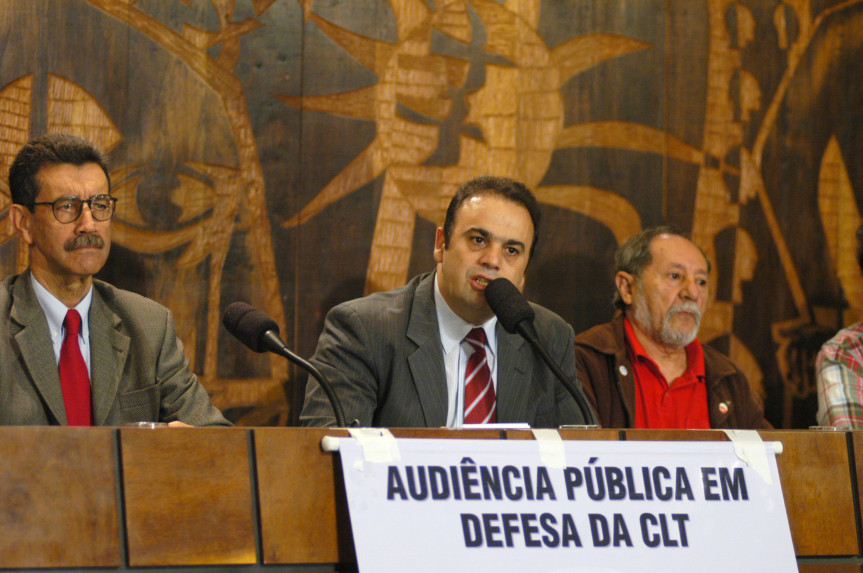 Deputado Reni Pereira, propositor do evento na Alep.