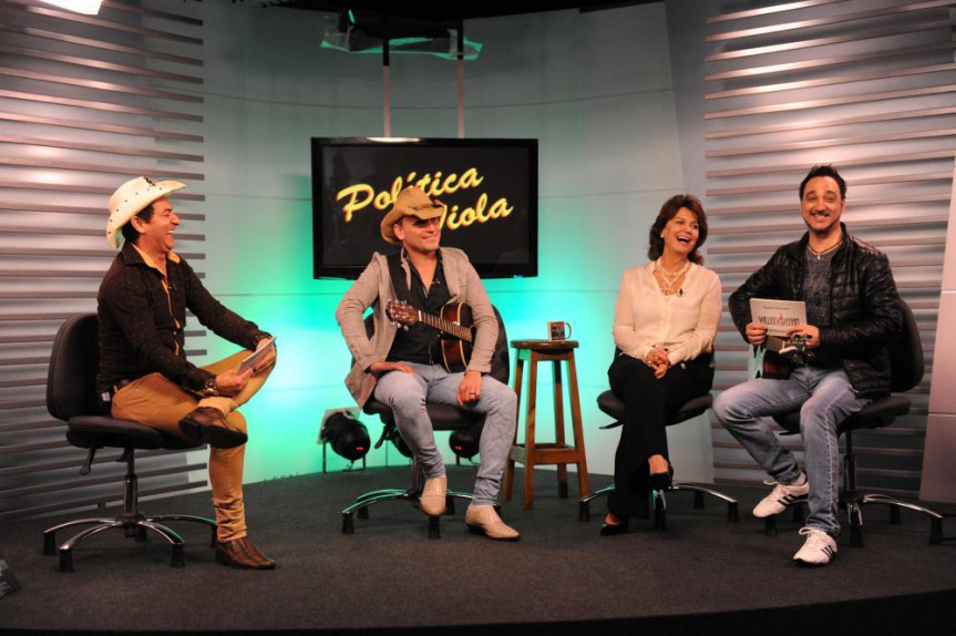 O Programa Política e Viola vai ao ar todos os sábados na TV Assembleia.