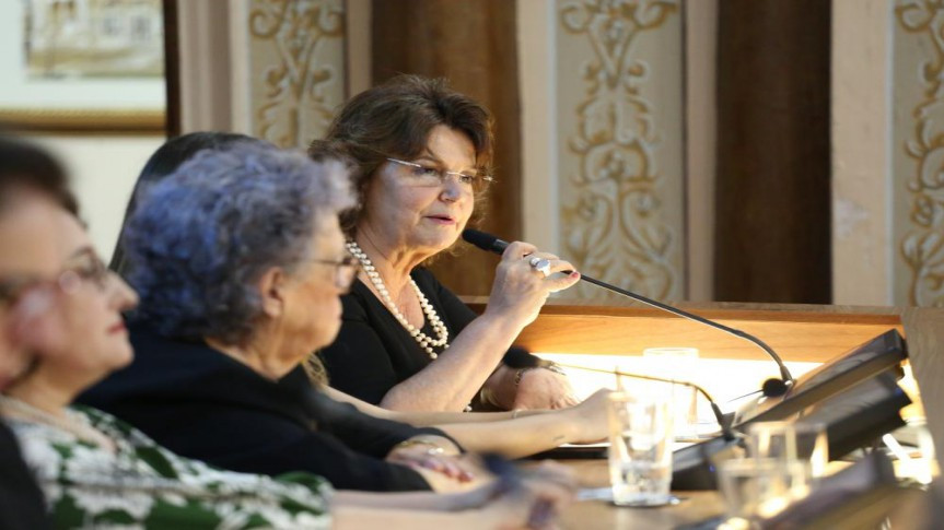 Deputado Cristina Silvestri (PPS), procuradora da Mulher da Alep, participou da instalação da Procuradoria da Mulher na Câmara Municipal de Curitiba.