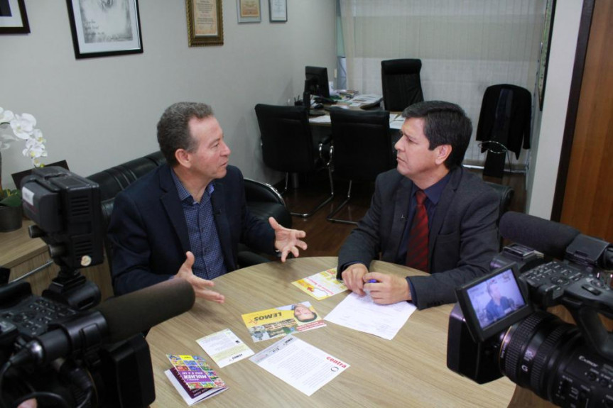 Deputado Professor Lemos (PT) é o entrevistado do programa Política Total da TV Assembleia que vai ao ar nesta sexta-feira (12).