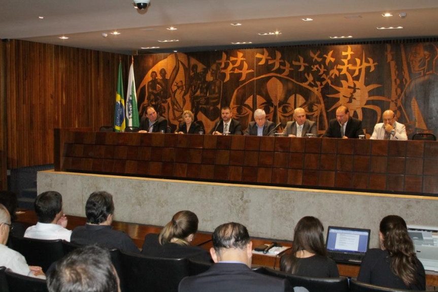 Reunião Ordinária da ASSOMEC - Associação dos Municípios da Região Metropolitana de Curitiba.