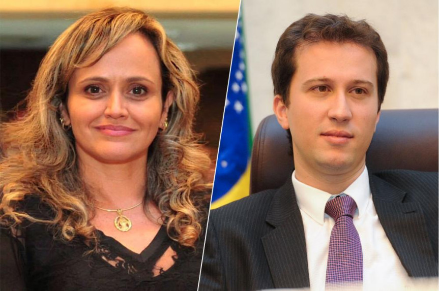 Kátia Chagas e Dylliardi Alessi, diretores da Alep