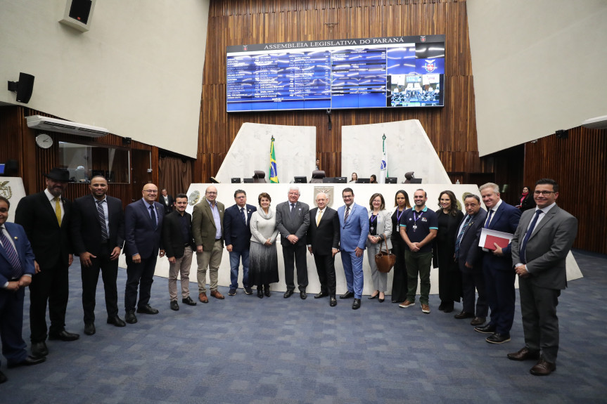 Apresentação ocorreu no início da sessão plenária desta segunda-feira (15).