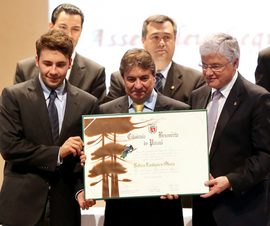 Baltazar Eustáquio de Oliveira, Taquinho, diretor do jornal Tribuna do Norte de Apucarana
