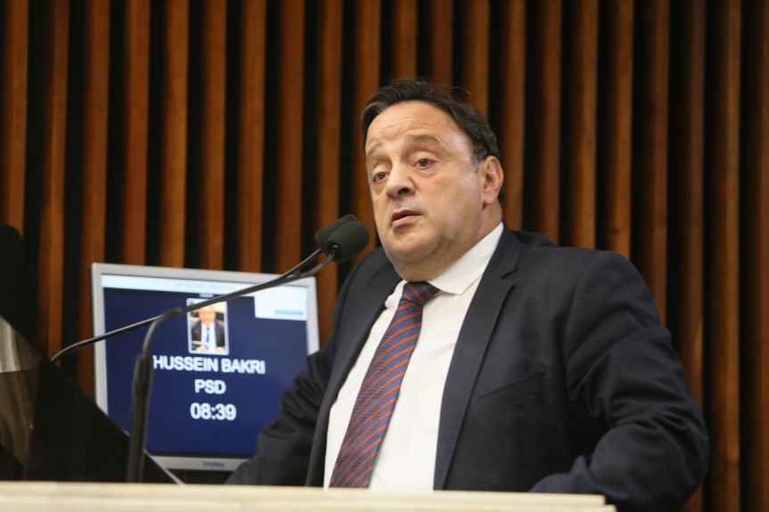Deputado Hussein bakri (PSD), líder do Governo na Assembleia Legislativa do Paraná.