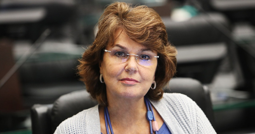 Deputada Cristina Silvestri, procuradora da Mulher da Assembleia Legislativa do Paraná.