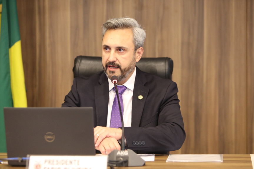 O deputado Fábio Oliveira é presidente da Comissão de Ciência, Tecnologia, Inovação e Ensino Superior da Assembleia Legislativa.