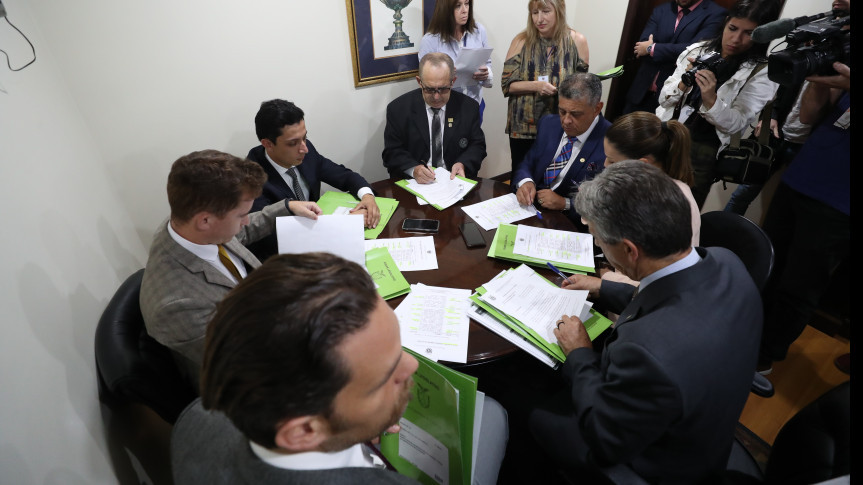 Reunião da Comissão de Cultura da Assembleia Legislativa do Paraná.