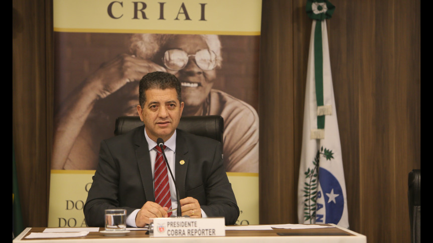 Deputado Cobra Repórter (PSD), presidente da Comissão de Defesa dos Direitos da Criança, do Adolescente, do Idoso e da Pessoa com Deficiência da Assembleia Legislativa do Paraná.