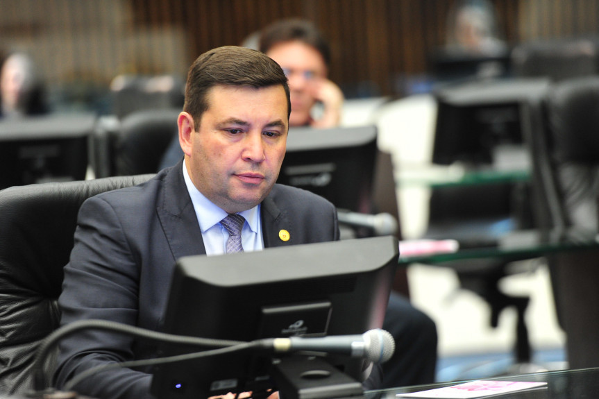 Deputado Delegado Fernando Martins (PSL), presidente da Comissão de Segurança Pública da Assembleia Legislativa do Paraná.