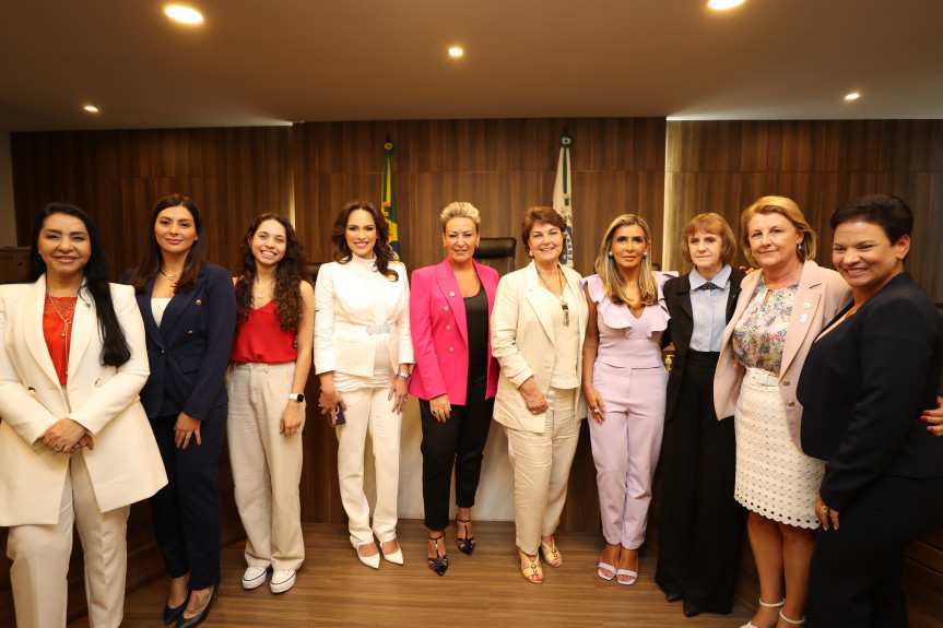 Atual legislatura conta com a maior bancada feminina da história do legislativo paranaense em quase 170 anos, com 10 deputadas.