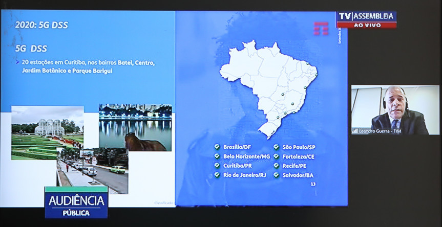 Audiência pública debateu a implantação do 5G nas cidades do Paraná.