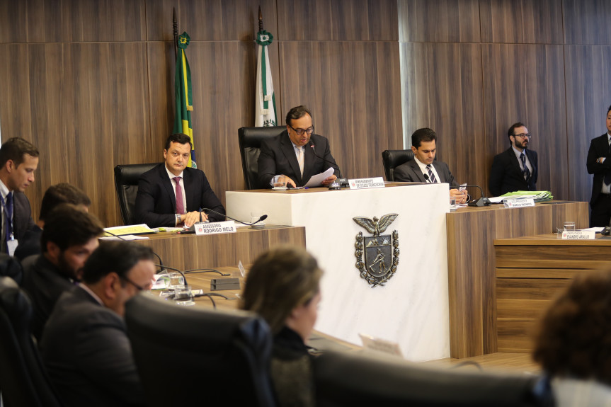 Reunião da Comissão de Constituição e Justiça (CCJ) da Assembleia Legislativa