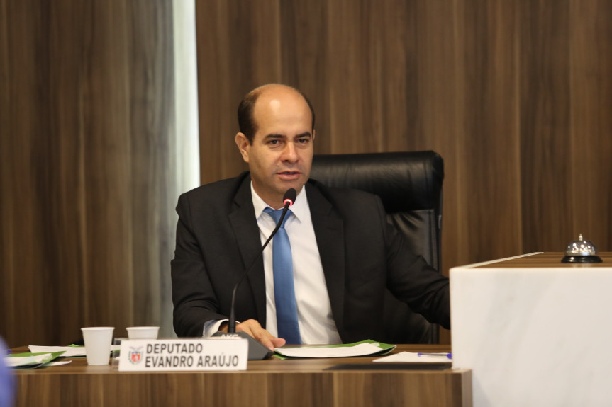 O deputado Evandro Araújo (PSD) é o proponente do encontro.