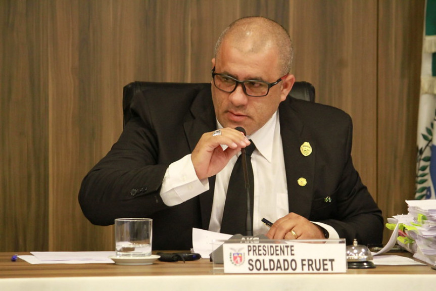 Deputado Soldado Fruet, presidente da Comissão de Turismo da Assembleia Legislativa do Paraná.