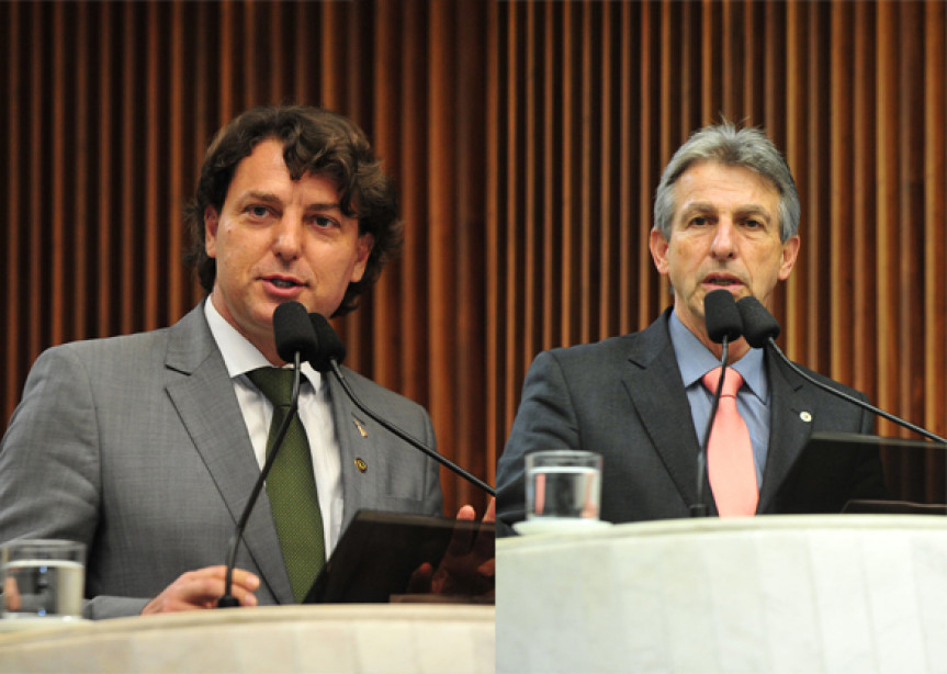Deputados Anibelli Neto (MDB) e Tadeu Veneri (PT) são, respectivamente, o presidente e relator da Comissão Especial.