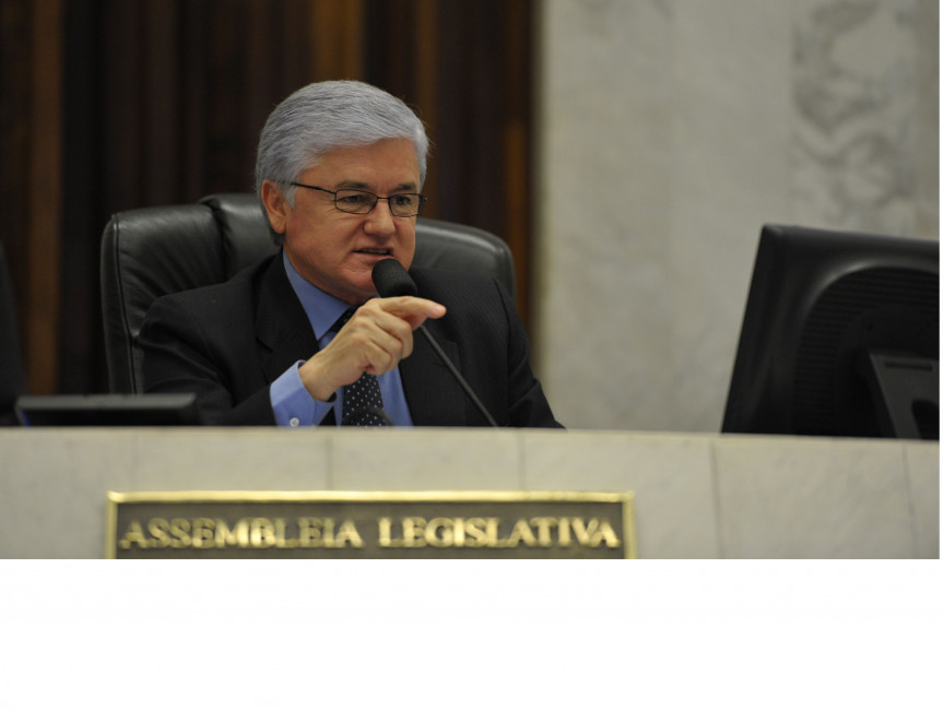 Presidente do Legislativo paranaense, deputado Valdir Rossoni (PSDB).