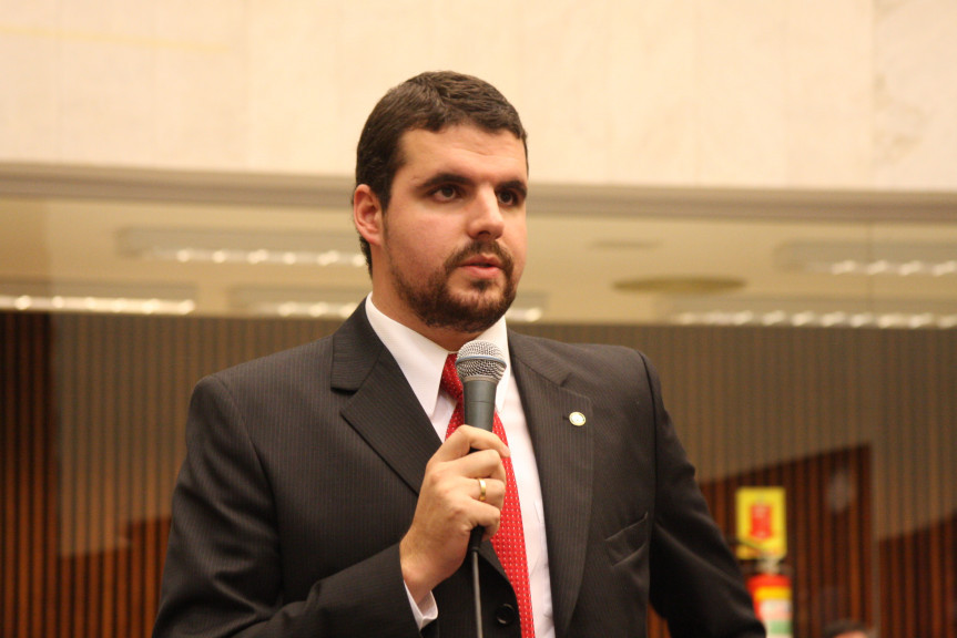 Deputado Pedro Lupion (DEM) autor do projeto (Foto: Nani Gois)