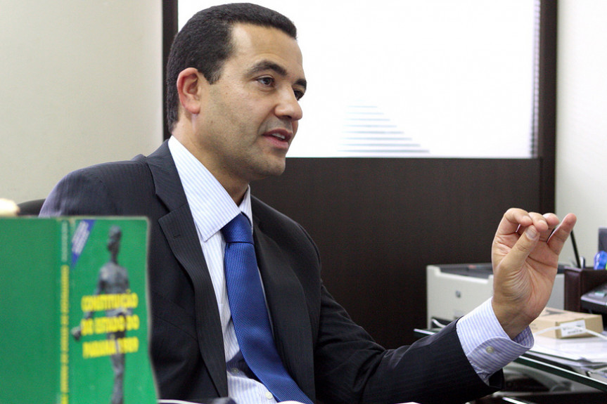 Procurador geral do Legislativo paranaense, Luiz Carlos Caldas.