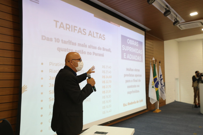 A primeira audiência pública da Frente Parlamentar sobre o Pedágio mostrou a união dos paranaenses contra a nova modelagem de pedágio no estado.