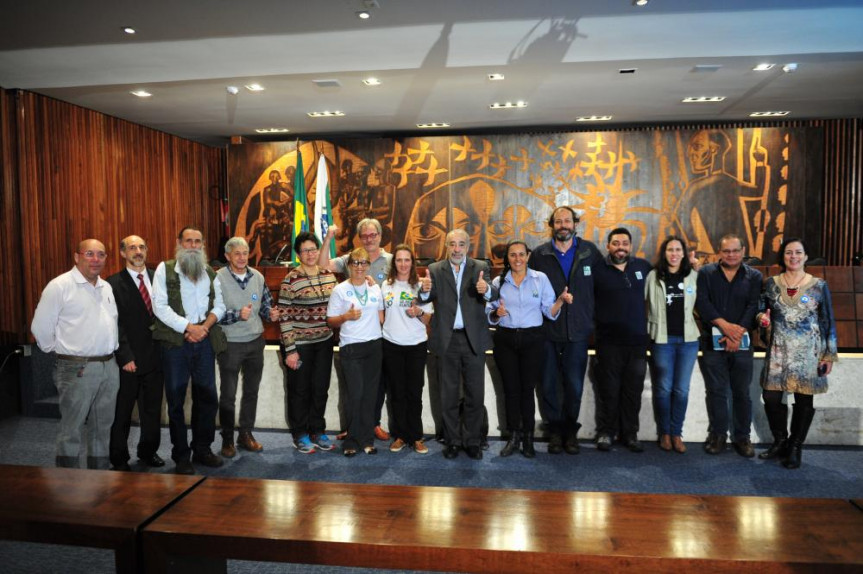 Lançamento da "Expedição Iguaçu" no Plenarinho da Assembleia Legislativa.