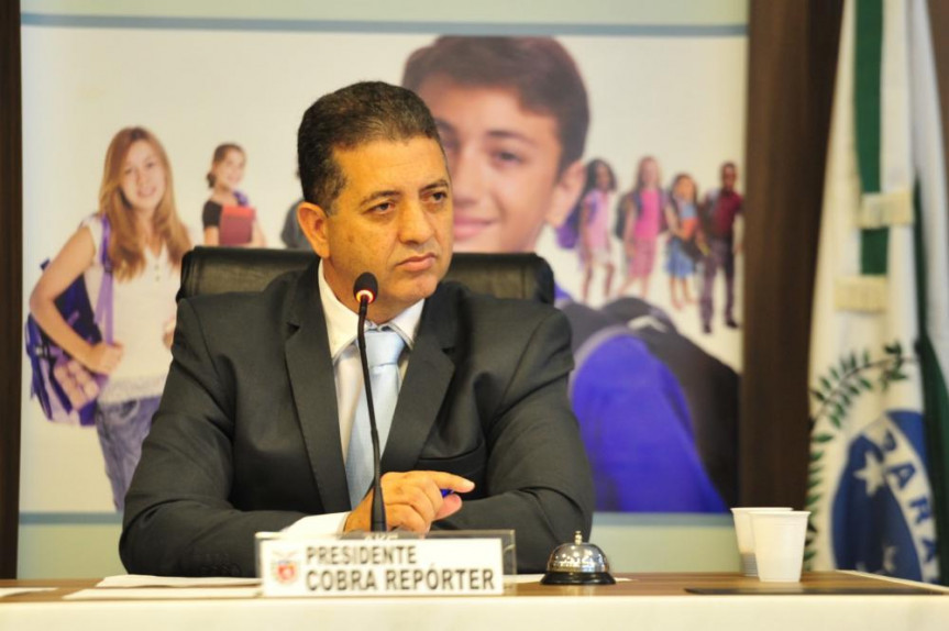 Deputado Cobra Repórter, presidente da CRIAI da Assembleia Legislativa do Paraná.