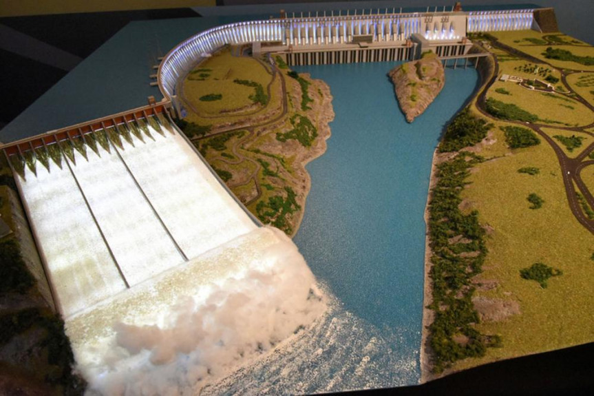 Barragem da Itaipu Binacional. 