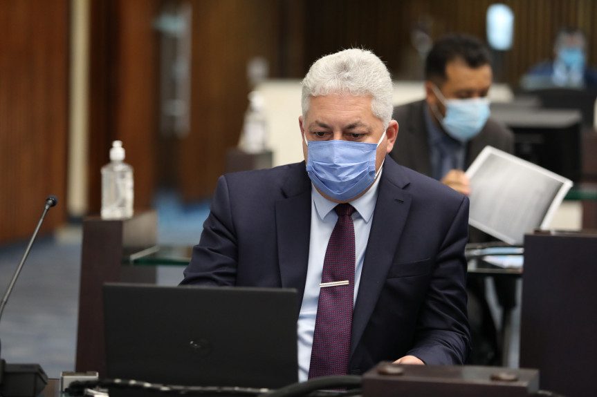 Deputado Douglas Fabrício (CDN), presidente da Comissão de Esportes da Assembleia Legislativa do Paraná.