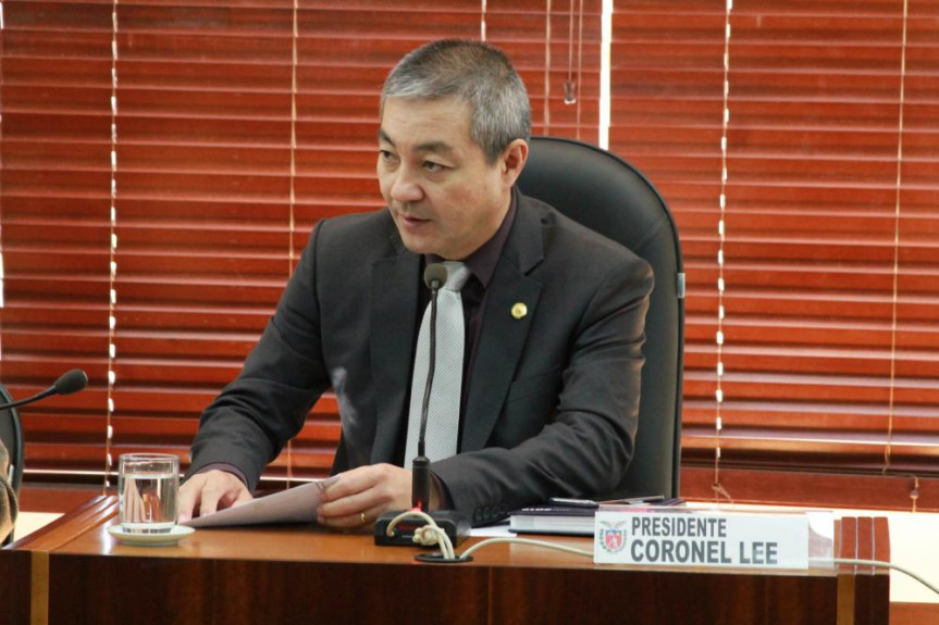 Deputado Coronel Lee (PSL), presidente da Comissão de Segurança Pública.