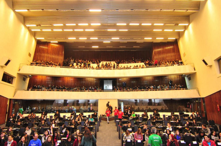 Aulão do ENEM no Plenário da Assembleia Legislativa.