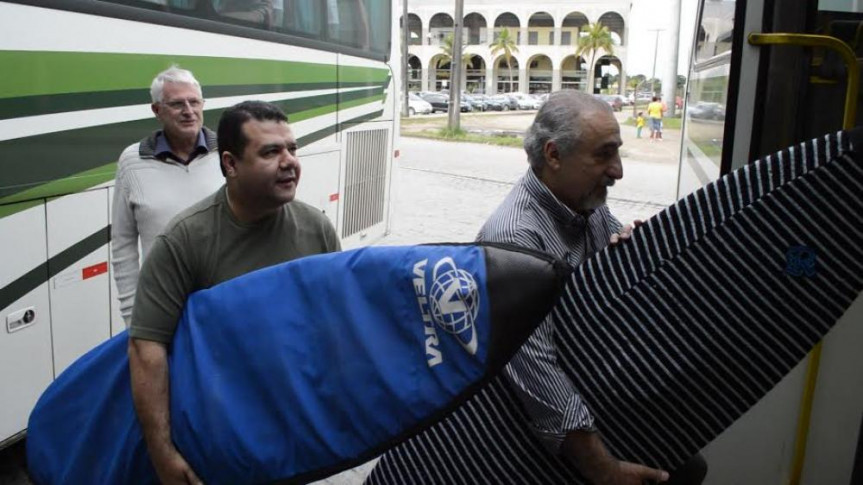 Da esquerda para a direita, deputados Pastor Edson Praczyk (PRB) e Rasca Rodrigues (PV).