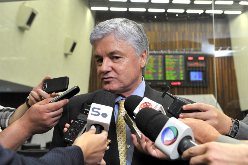 Presidente da Alep Deputado Valdir Rossoni (PSDB)