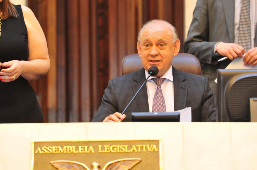 Presidente da Assembleia Legislativa do Paraná, deputado Ademar Traiano (PSDB).