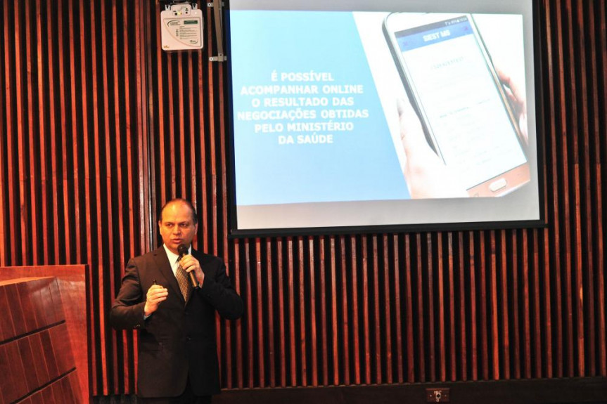 Ministro da Saúde, Ricardo Barros.