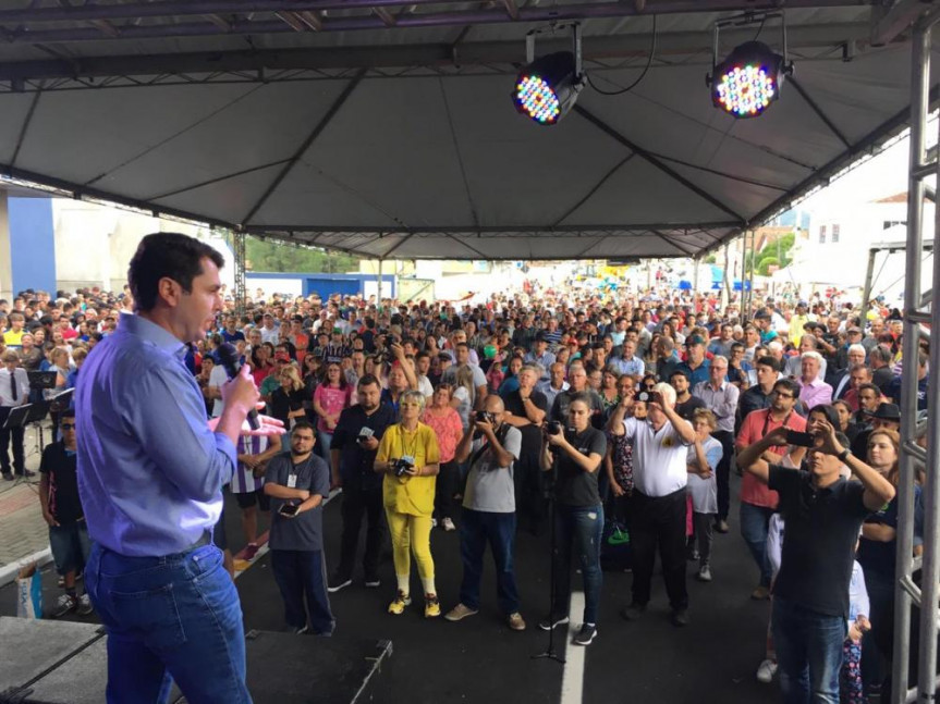 Deputado Alexandre Curi: município é berço político de sua família.