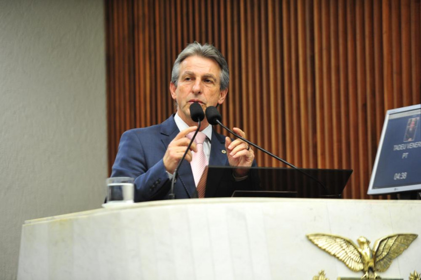 Tadeu Veneri, presidente da Comissão de Direitos Humanos e Cidadania da Assembleia Legislativa do Paraná (Alep).