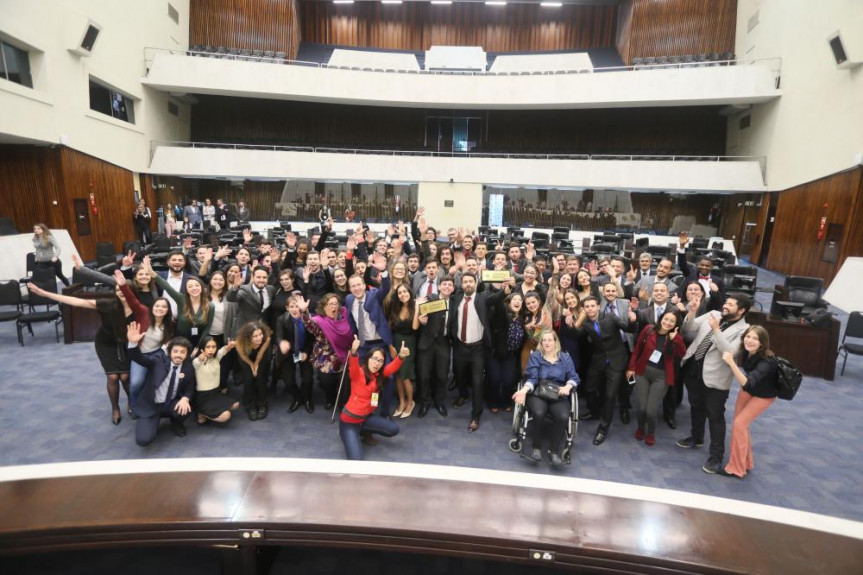 Encerramento do Parlamento Universitário 2019.