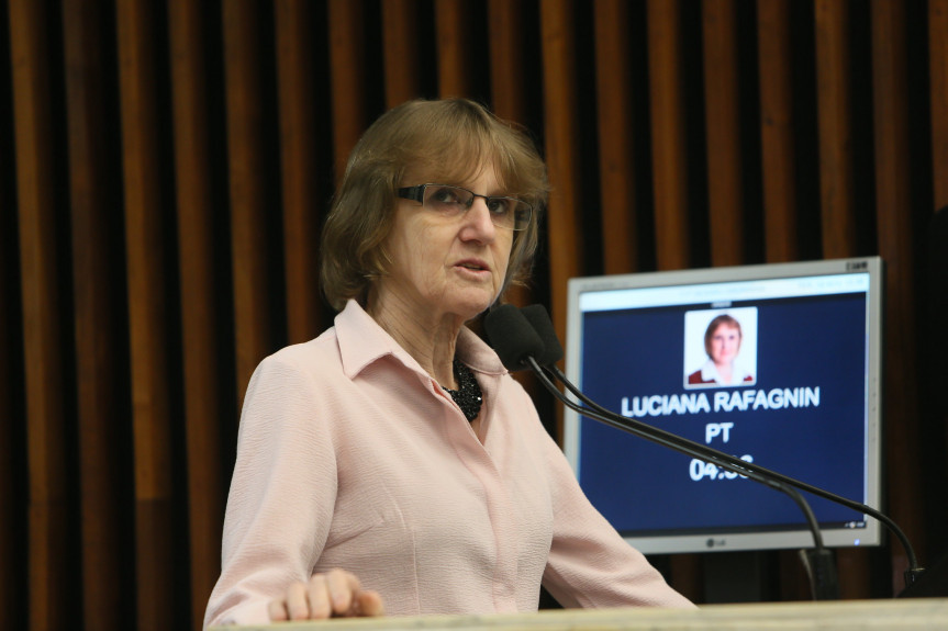 Deputada Luciana Rafagnin (PT).