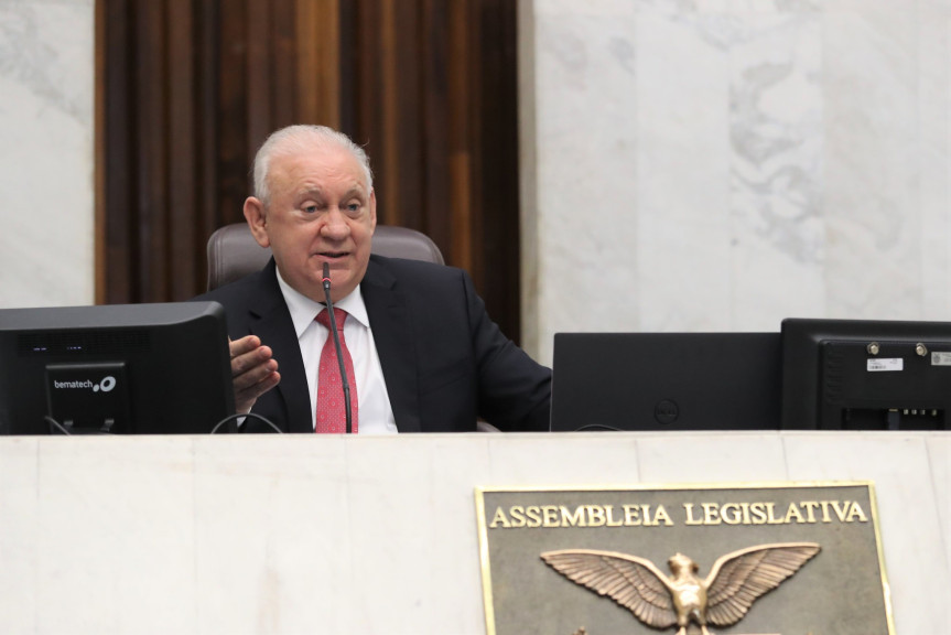 Deputado Ademar Traiano (PSD), presidente da Assembleia Legislativa do Paraná.