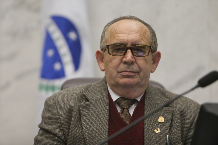 Deputado Delegado Recalcatti (PSD), presidente da Comissão de Cultura da Assembleia Legislativa do Paraná.